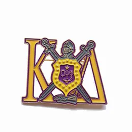 ピン、ブローチ神聖危険性OMEG PSI PHI BROOCH LAPEL PINジュエリー