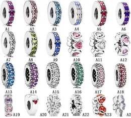 Passend für Pandora-Sterlingsilber-Armband, Junge, Mädchen, Liebe, Abstandshalter, Kleeblatt, kleines Charm-Armband, Perlen-Charms für europäische Schlangen-Charm-Kette, Mode-DIY-Schmuck