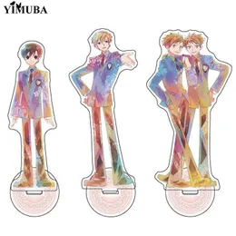 Manga Ouran High School Host Club Acrylständer Modellplatte Fujioka Haruhi Transparente stehende Figuren Dekorationskollektion G1019