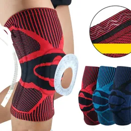 Protetor de fitness Sports Brace Brace Silicone Knee Pad Running Basketball Compressão Alivia as lesões das articulações Suporte para cotovelo