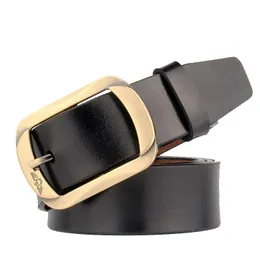 Belts Men High Quality Gold Pin Buckle Belt For Jeans Plus Size 130 140 150 160 170cm Genuine Leather Ceinture Homme Luxe Marque 2022