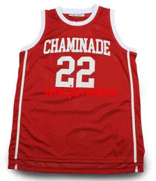 # 22 Maglia da basket retrò Jayson Tatum Chaminade High School Cucita personalizzata Qualsiasi numero Nome maglie Ncaa XS-6XL