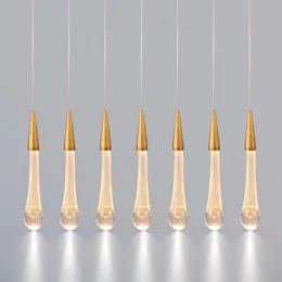 Nordic LED Iron Lummaire Industrial Lamp Hanging Lights Kök fixturer Pendant Dining Bar Room Bedroom Lampor