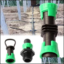 Attrezzature annaffiatori Forniture da giardino Patio, Prato inglese 10pcs / set Connettori ad acqua resistenti all'usura MTIFUNZIONALE 16MM Ampiamente usato nastro di deriva PL