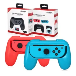 ootdty 2pcsコントローラーグリップハンドルホルダー任天堂スイッチのスタンドJoy-conn-switch new