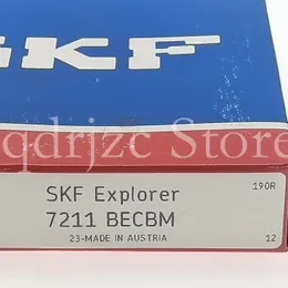 SKF Kupferkäfig-Schrägkugellager 7211BECBM = 7211-B-XL-MP 55 mm 100 mm 21 mm
