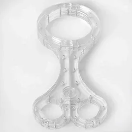 NXY SM Sex Adult Toy Tijeras De Espiga Cristal Tipo Sexo Collar Esposas Parejas Juegos Sexuales Esclavo Esclavitud Hombre / Mujer Pesado Handcffs Bdsm.1220