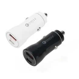 Ładowarka samochodowa 36W USB Szybkie ładowanie 3.0 Szybkie ładowanie dla iPhone Xiaomi Samsung Auto Typ C QC3.0 PD Kargery telefonii komórkowej Adapter