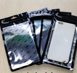 11.5 * 20cm 10 * 18cm Klar självtätning Zipper Aluminiumfolie Plast Retail Paket Förpackningsväska Påse för iPhone 4 4S 5 5S 5c Case Cover