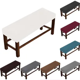 Nordic fortepian Chair Cover Elastic All-inclusive Bench S Prostokątny Color Color Zagęszczone Drop 211116