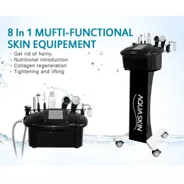 Hot Selling Korea Beauty Salon Equipment 9 i 1 Aquaskin smart multifunktionell ansiktsskönhetsmaskin