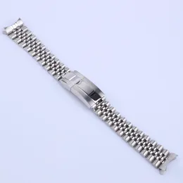 20mm JUBILEE STEEL WATCH BAND STRAP armband för datum bara gammal under GMT SKX