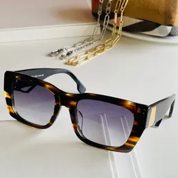 Sonnenbrille Occhiali da sole firmati 4336 ultimo design versione alta piastra cornice specchio gambe catena appesa cool UV400 cintura protettiva consegna scatola