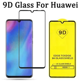 Huawei Mate 40 P40 Lite P Smart 2021 Y60 Y7A Y9A Y5P Y9P Y9X Y9 Y8S Nova 8のための9Dフルカバー強化ガラスプロテクター