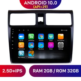 10.1「Android 10.0車DVD GPSナビゲーションラジオステレオユニットプレーヤーは2005-2010スズキスイフトサポートデジタルテレビTPMS DVR