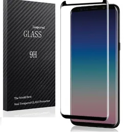 9D Cep Telefonu Ekran Koruyucuları Temperli Cam Samsung Galaxy S8 S8PLUS S9 S9PLUS S10 S10PLUS NOTE8 Note9 Note10 Not10PRO S20 S20PLUS Ekran Filmi