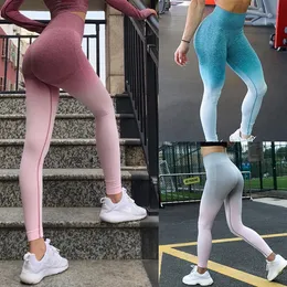 Kvinnor Running Fitness Pants Leggings Motion Gym Clothing Yoga Sports