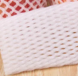 2021 NEW White EPE Foam mesh sleeve net thick fruit foam sleeve net for apple packing material pear pack package 12cm*7cm