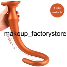 Massaggio flessibile in silicone lungo giocattoli del sesso anale plug anale butt plug dildo anale ano masturbatore massaggiatore prostatico erotico per donne uomini SM