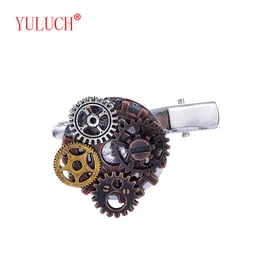 Hair Clips & Barrettes YULUCH Exaggerated Personality Machine Gear Duckbill Hairpin Headdress For Hip Hop Fashion Woman Jewelry Party Access