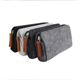 Pencil Bags Felt High Capacity Case Estuche Escolar Creativity Pencilcase Trousse Scolaire Stylo Kalem Kutu Cute Stationery Pen