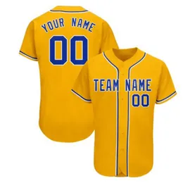 Baseball da uomini personalizzati 100% ED qualsiasi numero e nomi di squadra, se fare la maglia Pls Aggiungi osservazioni nell'ordine S-3XL 039