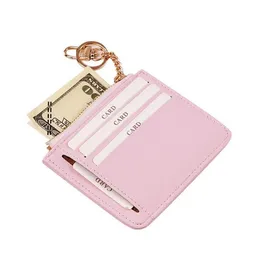 財布女性PUレザーの財布小さな変化袋コインポーチカードホルダーミニ財布袋ジッパーポケットクレジットカードホルダー