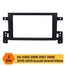 Radio Fascia 173*98mm Dash Panel Frame Stereo Dashboard Auto Mount Kit For 2005 2006 2007-2014 Suzuki Grand Vitara 2 Din