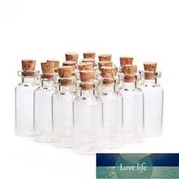 10Pcs 1/3/5/10ml Christmas Wish Bottles Small Empty Clear Glass Bottles Vials For Holiday Wedding Home Decoration Gifts