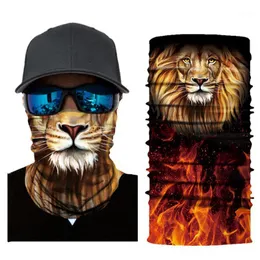 Cool Men Balaclava Magic Scarf Headwear Outdoor Sports Bandanas Cycling Hiking Neck Gaite Tube Face Cover Scarves Wraps Caps & Masks