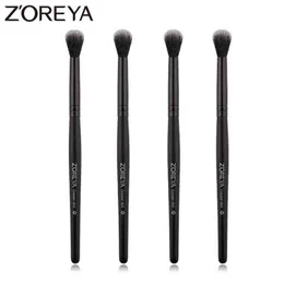 Health and Beauty Products Makeup Brush Zoreya Black Crease Eye Shadow Makeup Brushes Soft Synthetic Hair Portable Set Travel Cosmetic Brush for Make Up 220226