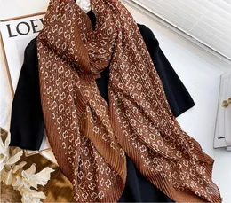 Designer Silken Schals Hohe Qualität Schal Schals Damenmode Scarve Foulard Luxus Schalldämpfer