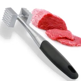 Zink Alloytenderizer, Chicken Hammer Tenderizer Tool med gummi grepphandtag