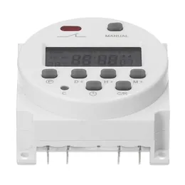 Digital Timer Switch Weekly Programmerbar panel Monterad Electrical 16 Independent On/ Off Program Timers