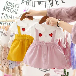 Meninas do bebê vestido de verão para recém-nascido crianças roupas 2019 novo bonito princesa infantil 1st aniversário vestido bebê criança roupa menina q0716