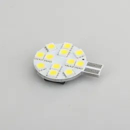 LED電球T10ランプウェッジ12SMD 5050SMD車12V 24V 3W暖かい白ホワイト