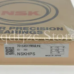 NSK Cuscinetto a sfere a contatto obliquo 7015A5TYNSULP4 7015A5 SULP4 7015UCG/GLP4 75mm 115mm 20mm