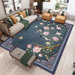 カーペット中国の古典的なカーペットモダンなシンプルなソファライト高級リビジャーリビジャーの床のマットの毛布のコーヒーテーブル