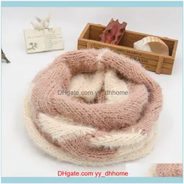 Wraps Hüte, Schals Handschuhe Fashion Aessoriesscarves High Huality Snood Schal Frauen Gestrickte Winter Dicker Ring Weich Warm Infinity Circle Loo