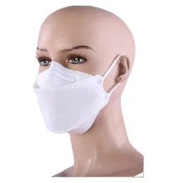 18 colori KF94 KN95 per adulti Designer Maschera facciale colorata Protezione antipolvere Filtro respiratore a forma di salice Certificazione 10 pezzi / pacco DWJ0126