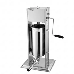 TV3L Manual Vertical Sausage Stuffer Filling Machine 3L/5L/7L/10L/15L