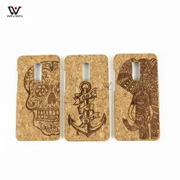 2022 Luxury Novelty Retro Cork Cases For iPhone 8 7 Plus 11 12 13Pro Custom Logo Phone Case Shell