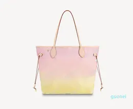 Женские сумки высшего качества, сумки через плечо, холщовая сумка с градиентом, модная дуплексная печать, разные стили, 2021
