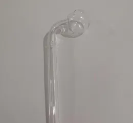 2022 neue QBsomk 14 cm gebogene Glaspfeifen Wasserpfeifen Ölbrennerpfeifen mit verschiedenfarbigem Balancer Wasserpfeife Rauchen RIG Dab