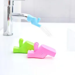Faucet Extender Bathroom Baby Hand Wash Extender Silicone Sink Extenders Travel Portable Mouthwash Spout Children Hand Wash Helper
