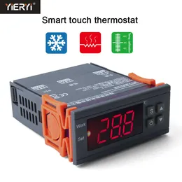 MH1210W Dijital Sıcaklık Denetleyicisi AC90-250V 10A 220 V Termostat Regülatörü Sensör -50 ~ 110c Isıtma Soğutma Kontrolü ile 210719