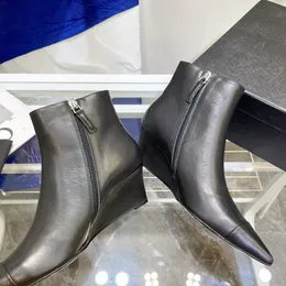Осенний ковхид Martin Boots, модный роскошный дизайнер -дизайнерские ботинки, замшевая патентная кожа хорошее качество