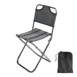 Lekkie krzesło rybackie na zewnątrz przez silne meble obozowe stop aluminium nylon kamuflaż składany mały rozmiar krzesła kemping piesze wycieczki siedzenia stołek 648 z2