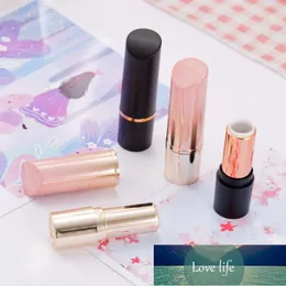10pcs Empty Lipstick Tube Pink/Black Plastic Lip Balm Container Small Cosmetic Lipstick Gloss Sub-bottling
