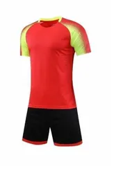 قمصان فريق Soccer Jersey Blank الموحدة مع اسم التصميم المطبوع من السراويل والرقم 12349